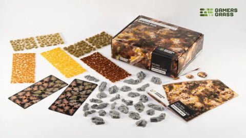 Golden Autumn Glade Basing Box - Zubehör - Gamers Grass - GGSB-GAGBB