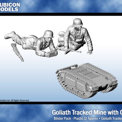 Goliath Tracked Mine with Crew - Sonder - /Einzelmodelle - Rubicon Models UK Ltd - 284058