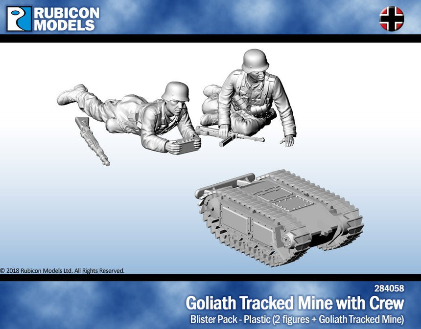 Goliath Tracked Mine with Crew - Sonder - /Einzelmodelle - Rubicon Models UK Ltd - 284058