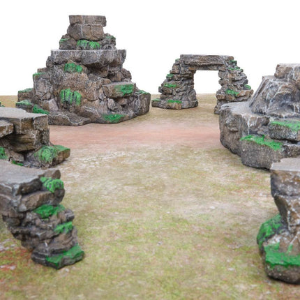 Grassy Rocks - Gelände - Gamemat - GRO