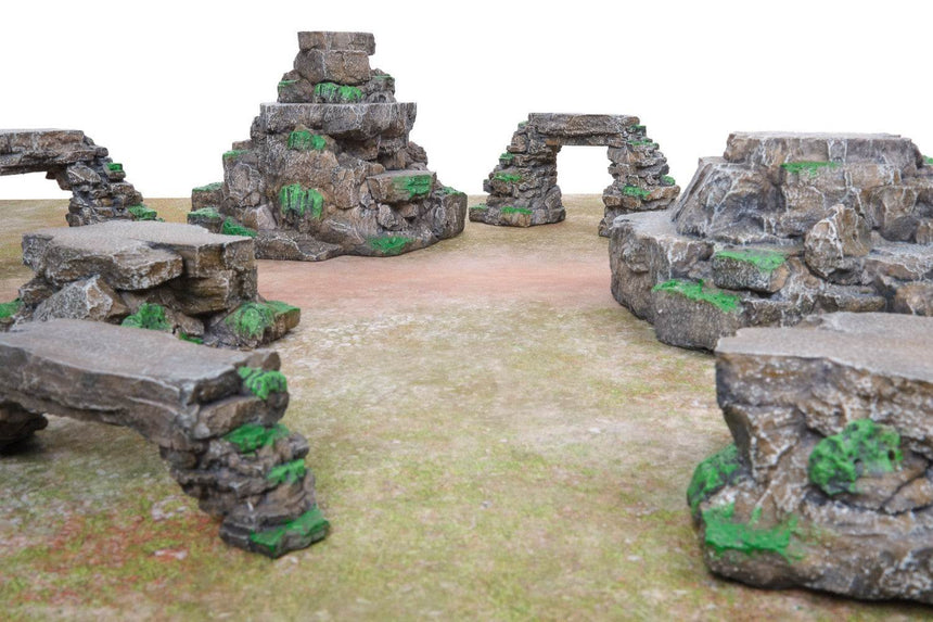 Grassy Rocks - Gelände - Gamemat - GRO