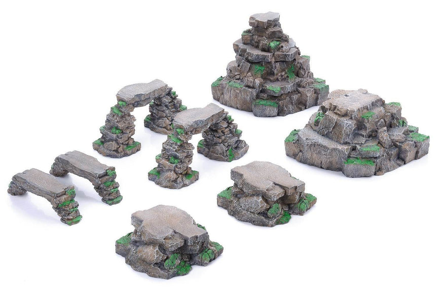 Grassy Rocks - Gelände - Gamemat - GRO
