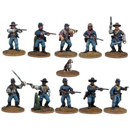 Dead Man's Hand: Plastic US Cavalry/Buffalo Soldiers