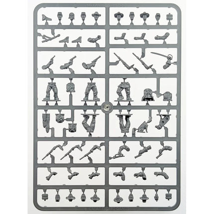 Dead Man's Hand: Plastic US Cavalry/Buffalo Soldiers