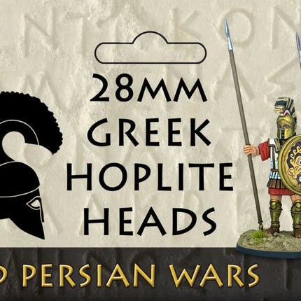 Greek Hoplite Heads x 56 - Zubehör - Victrix - VXE001