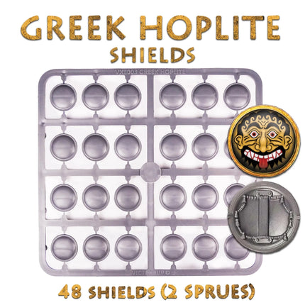 Greek Hoplite Shields x 48 - Zubehör - Victrix - 