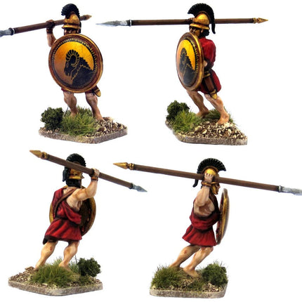 Greek Unarmoured Hoplites and Archers - Infanterie - Victrix - VXA005