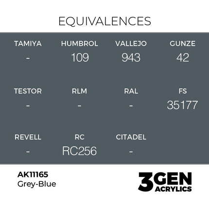 AK Interactive 3rd Generation - Grey-Blue 17 ml