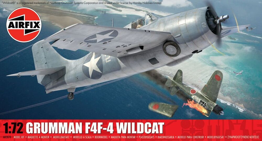 Grumman F4F-4 Wildcat - Flugzeuge - Airfix - A02070