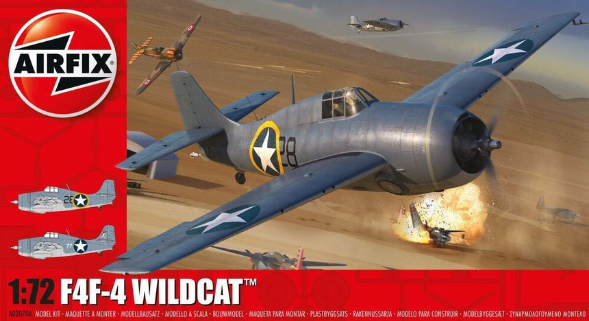 Grumman F4F-4 Wildcat - Flugzeuge - Airfix - A02070A