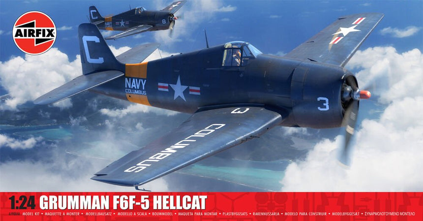 Grumman F6F-5 Hellcat - Flugzeuge - Airfix - A19004A
