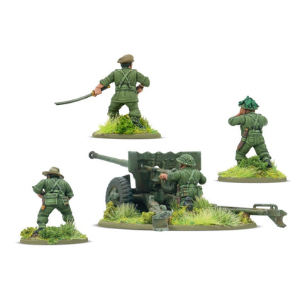 Gurkha 6-pounder anti-tank gun