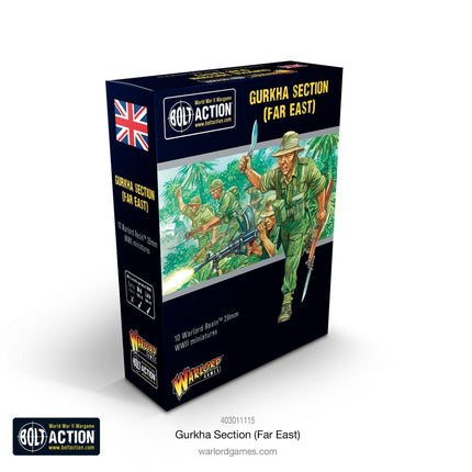 Gurkha Section (Far East) - Infanterie - Warlord Games - 403011115