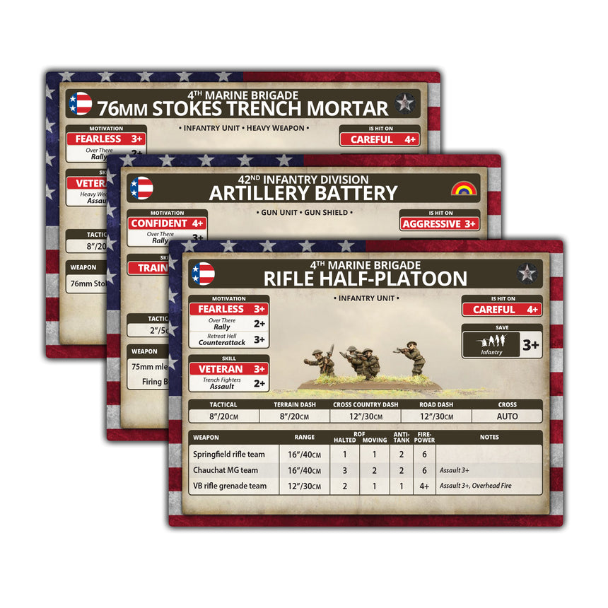 Unit Cards (US)