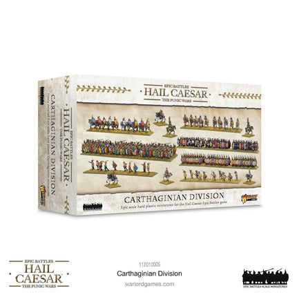 Hail Caesar Epic Battles: Carthaginian Division - Starterarmee - Warlord Games - 112010005