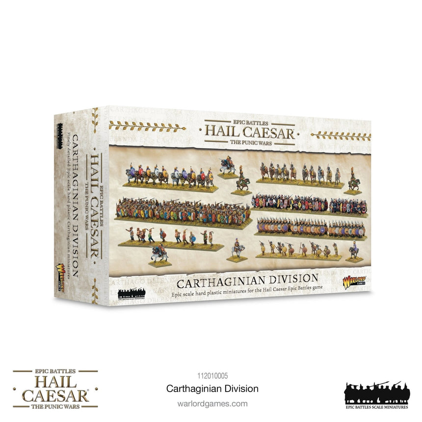 Hail Caesar Epic Battles: Carthaginian Division - Starterarmee - Warlord Games - 112010005