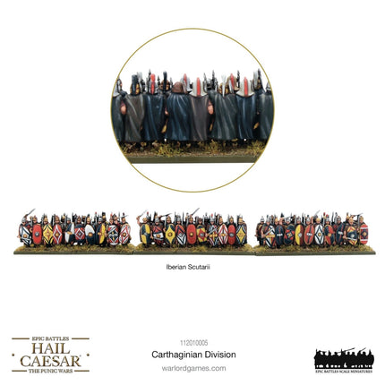 Hail Caesar Epic Battles: Carthaginian Division - Starterarmee - Warlord Games - 112010005