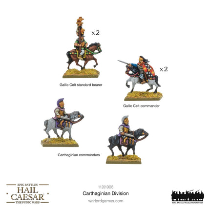 Hail Caesar Epic Battles: Carthaginian Division - Starterarmee - Warlord Games - 112010005