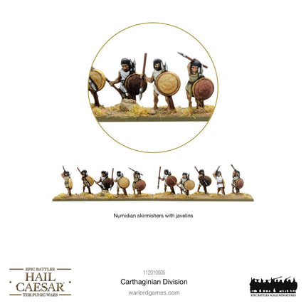 Hail Caesar Epic Battles: Carthaginian Division - Starterarmee - Warlord Games - 112010005