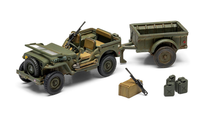 A55117A Hanging Gift Set - Willys MB Jeep