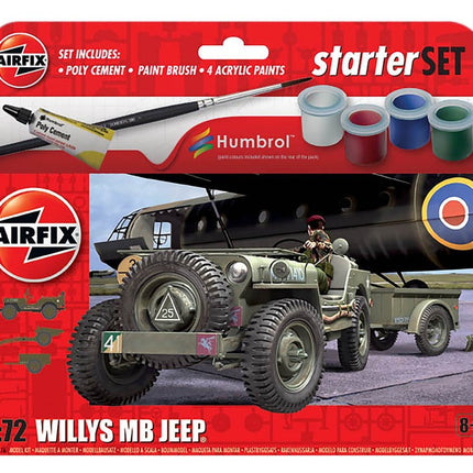 A55117A Hanging Gift Set - Willys MB Jeep