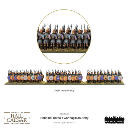 Hannibal Barca's Carthaginian Army - Starterarmee - Warlord Games - 112010003