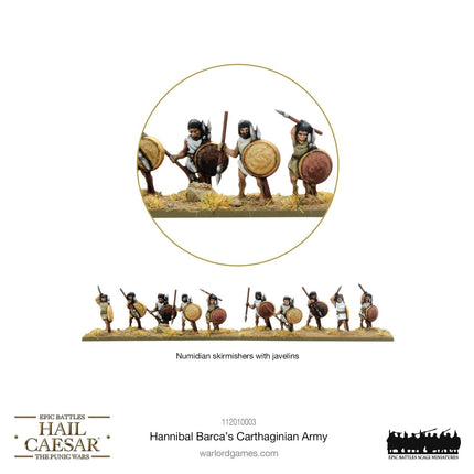 Hannibal Barca's Carthaginian Army - Starterarmee - Warlord Games - 112010003
