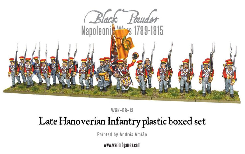 Hanoverian Infantry - Infanterie - Warlord Games - WGN-BR-13