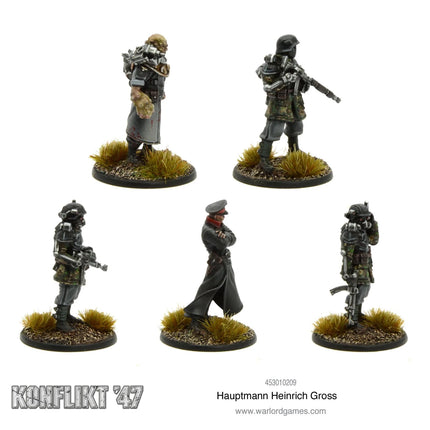 Hauptmann Heinrich Gross - Sonder - /Einzelmodelle - Warlord Games - 453010209