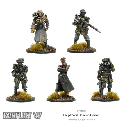 Hauptmann Heinrich Gross - Sonder - /Einzelmodelle - Warlord Games - 453010209