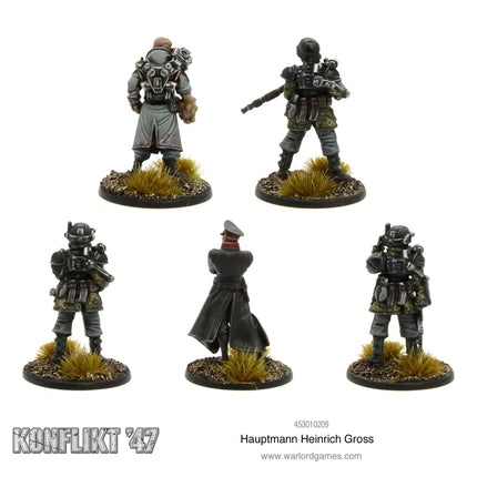 Hauptmann Heinrich Gross - Sonder - /Einzelmodelle - Warlord Games - 453010209