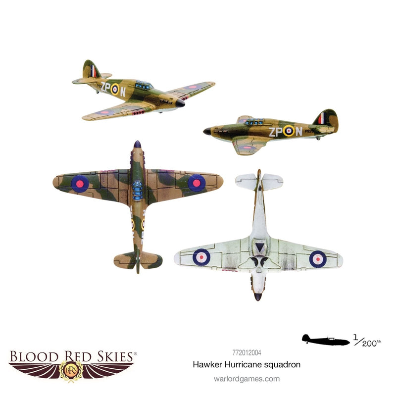 Hawker Hurricane Squadron - Flugzeuge - Warlord Games - 772012004