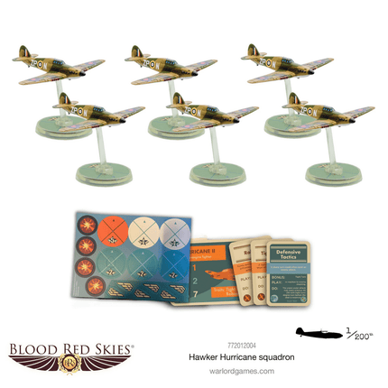 Hawker Hurricane Squadron - Flugzeuge - Warlord Games - 772012004