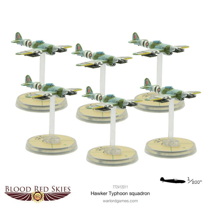 Hawker Typhoon Squadron - Flugzeuge - Warlord Games - 772412011