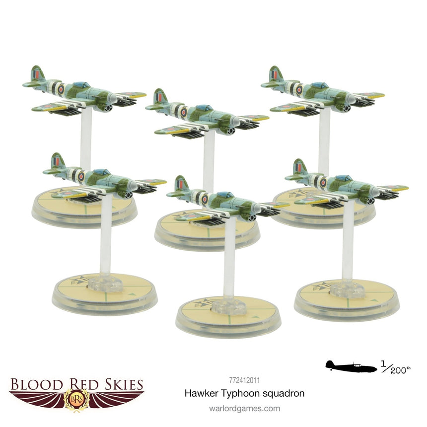 Hawker Typhoon Squadron - Flugzeuge - Warlord Games - 772412011