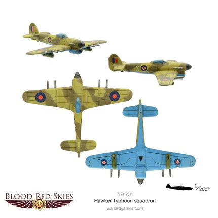 Hawker Typhoon Squadron - Flugzeuge - Warlord Games - 772412011