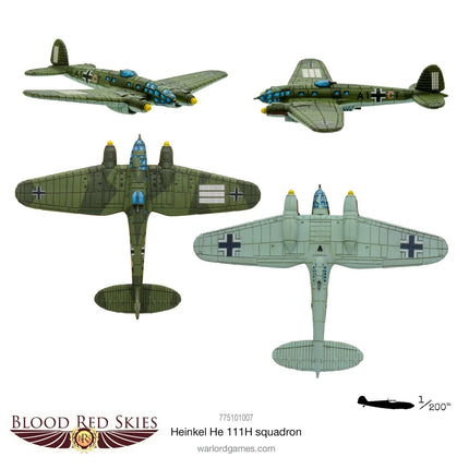 Heinkel He 111H Squadron - Flugzeuge - Warlord Games - 775101007