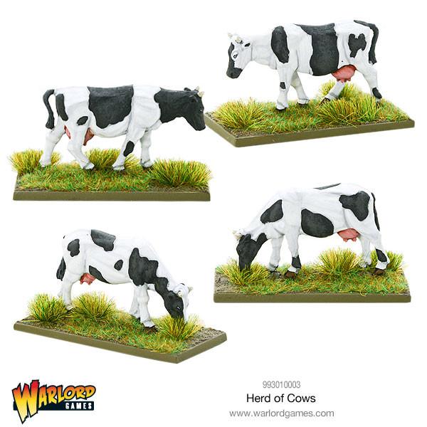Herd of Cows - Gelände - Warlord Games - 993010003