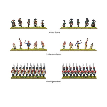 Hessians & Allies Brigade - Starterset - Warlord Games - 312403407