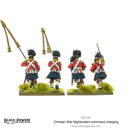 Highlanders Kommandogruppe im Sturmangriff (Krimkrieg)