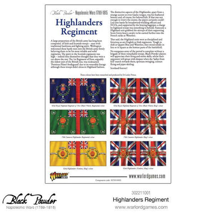 Highlanders Regiment - Infanterie - Warlord Games - 302211001