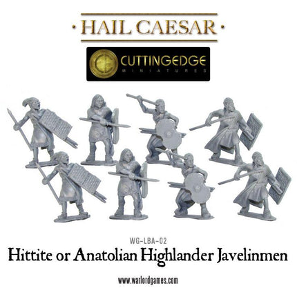 Hittite or Anatolian Highlander Javelinmen - Infanterie - Warlord Games - WG-LBA-02