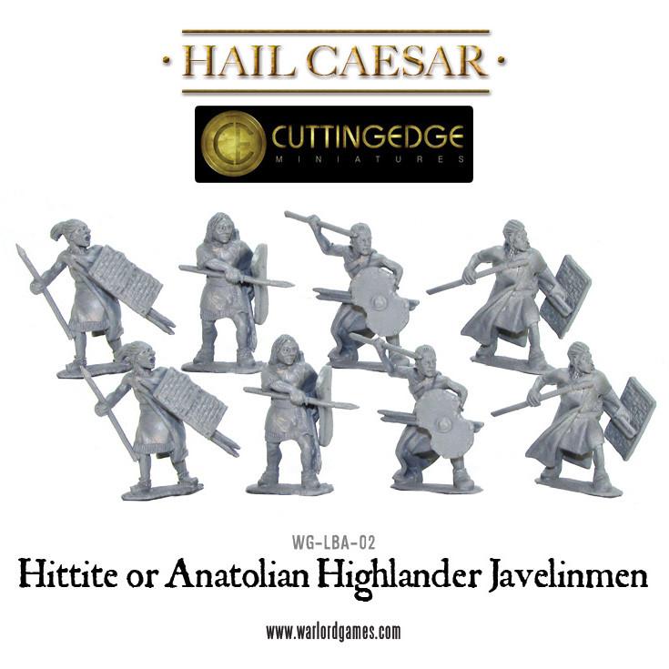 Hittite or Anatolian Highlander Javelinmen - Infanterie - Warlord Games - WG-LBA-02
