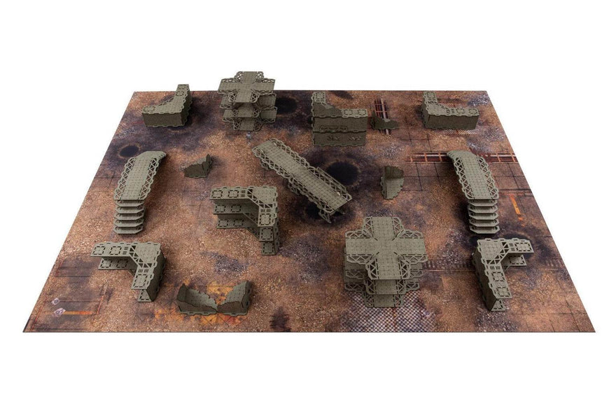 Hive City Grey - Gelände - Gamemat - MF2G