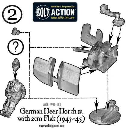 Horch 1a with 2cm Flak (Heer 1943-45)