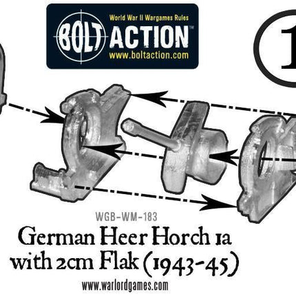 Horch 1a with 2cm Flak (Heer 1943-45)