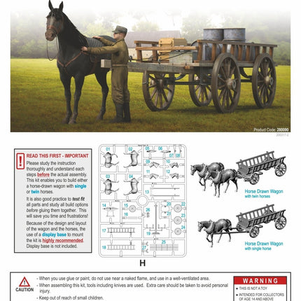 280090 - Horse Drawn Wagon
