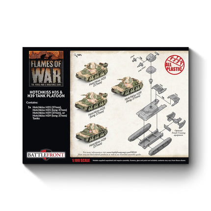 Hotchkiss H35/H39 Tank Platoon