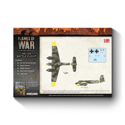HS 129 Ground Attack Aircraft