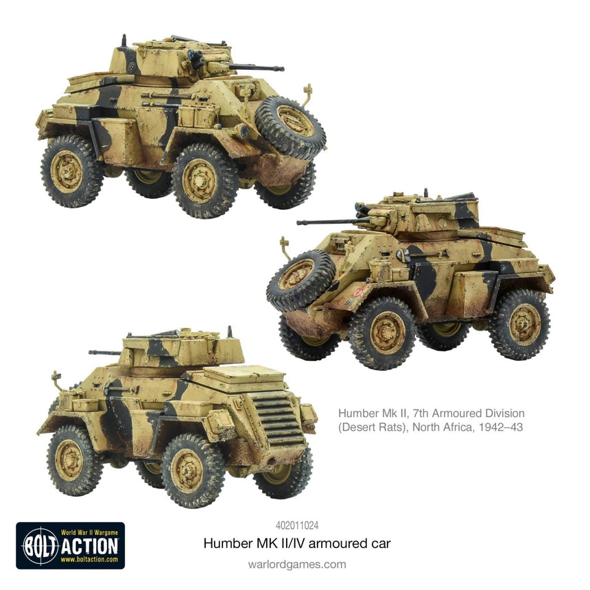 Humber Mk II/IV Armoured Car - Fahrzeuge - Warlord Games - 402011024